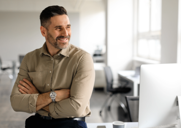 Visuelle Darstellung des KAN-ONE Moduls 'Recht und Compliance', das die sichere Verwaltung sensibler HR-Daten und die Überwachung von Zugriffsrechten ermöglicht.